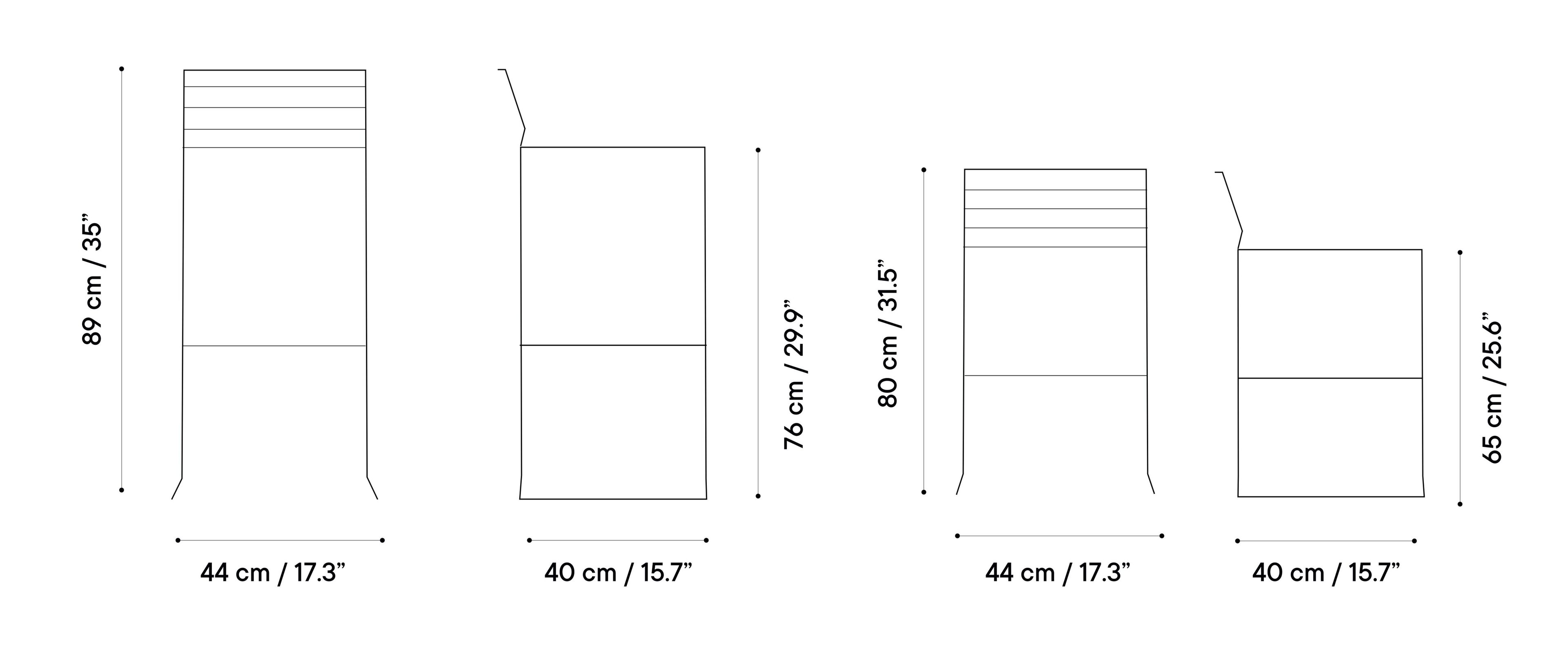 Стальной высокий садовый стул iSimar ARCH-00024042 - Вид №8