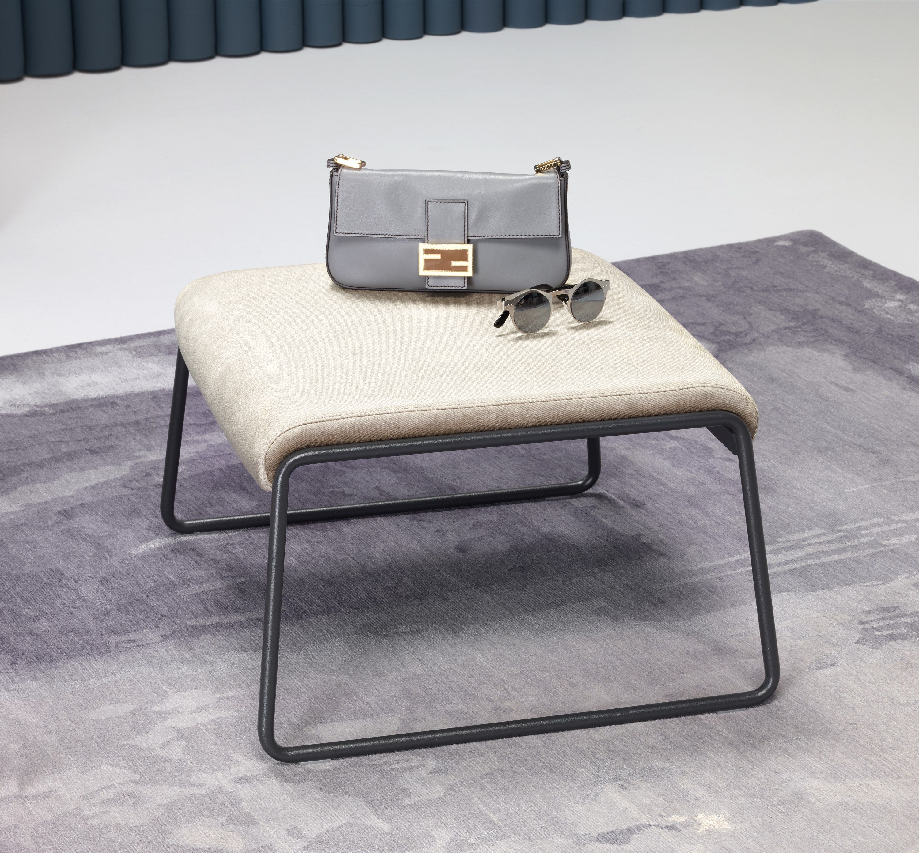 Ткань прямоугольный мягкий пуф S-CAB Лиза ARCH-00123566 - Вид №4