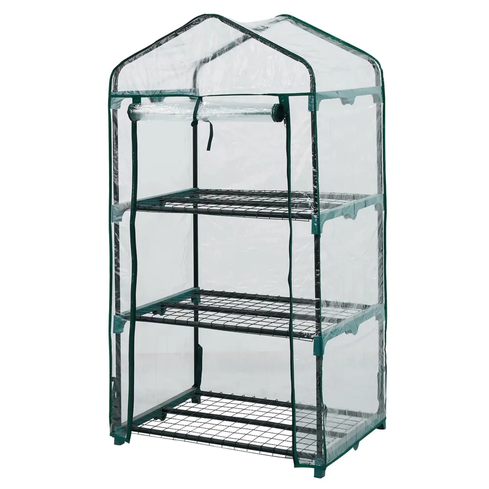 Балконная теплица Маргарита пластик/металл 700x75 мм цвет зеленый Santreyd STLM-2131058