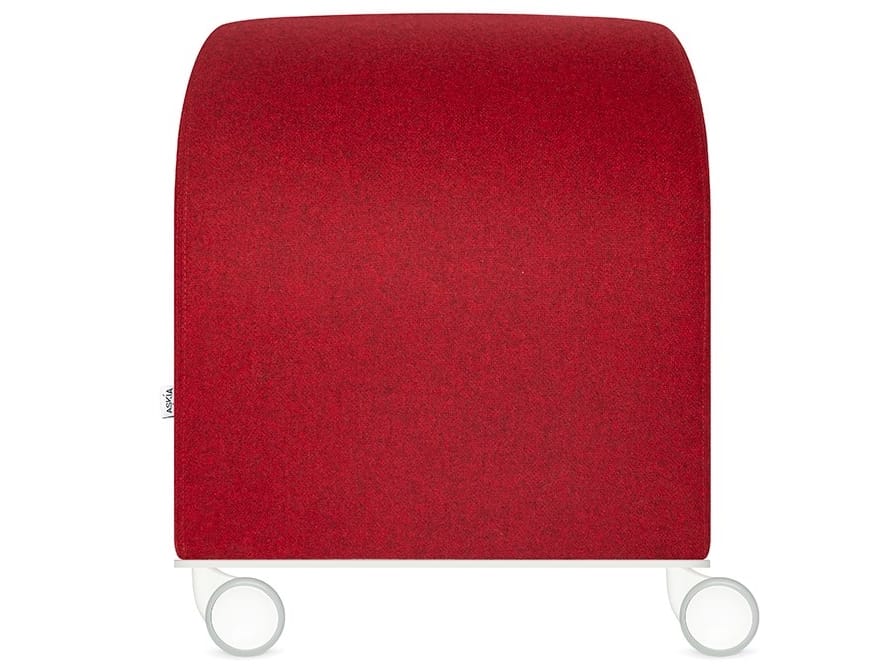 Низкая ткань мягкий стул с колесами Askia NOMAD ARCH-00003212 - Вид №1