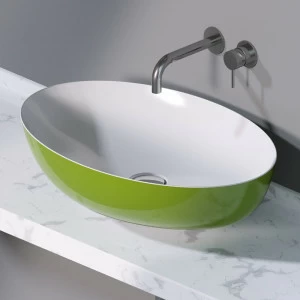 L600221 Накладная раковина на столешницу  овальная A. e T. Italia ELITE