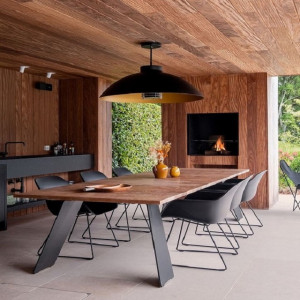 HEATSAIL DOME PENDANT Уличный обогреватель инфракрасный с освещением.