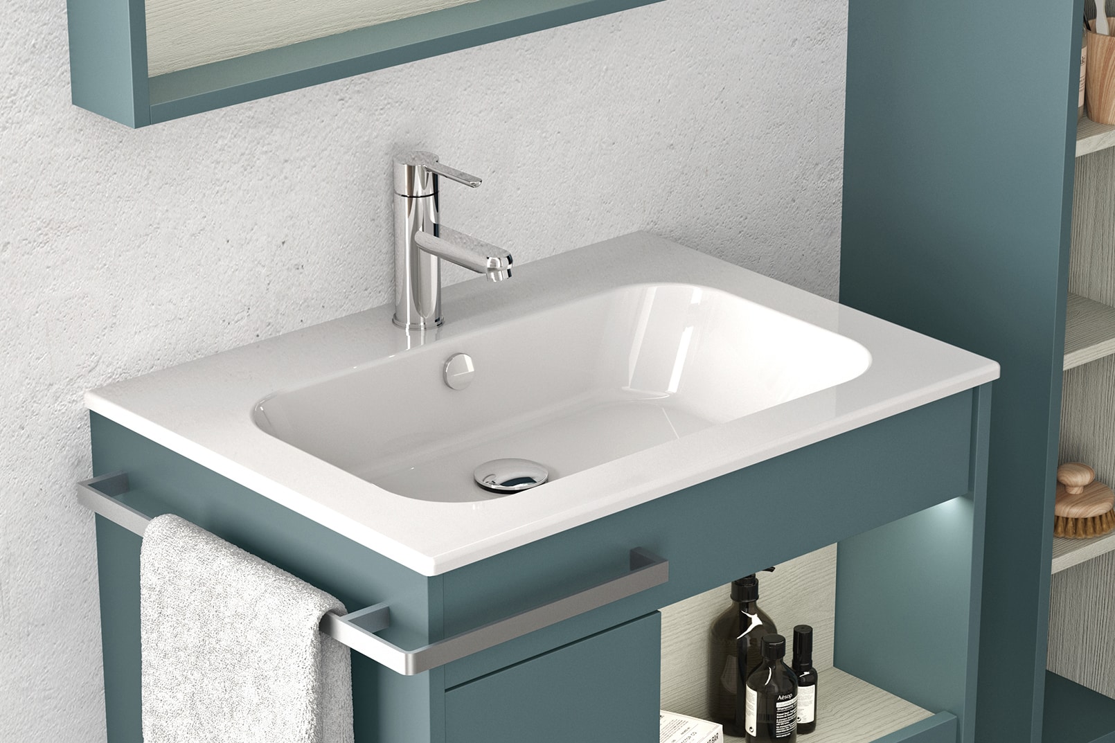 One-piece ceramic top Mastella  Freedom  Worktops & consoles - Вид №5