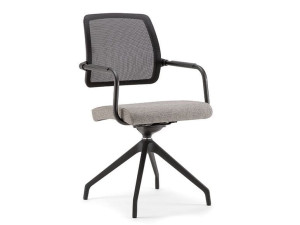 Поворотный стул с подлокотниками