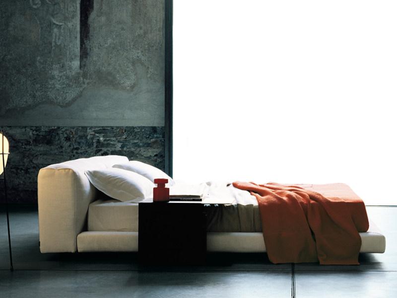 Living Divani Двуспальная кровать с мягким изголовьем Wall sun-id-1391336 - Вид №1