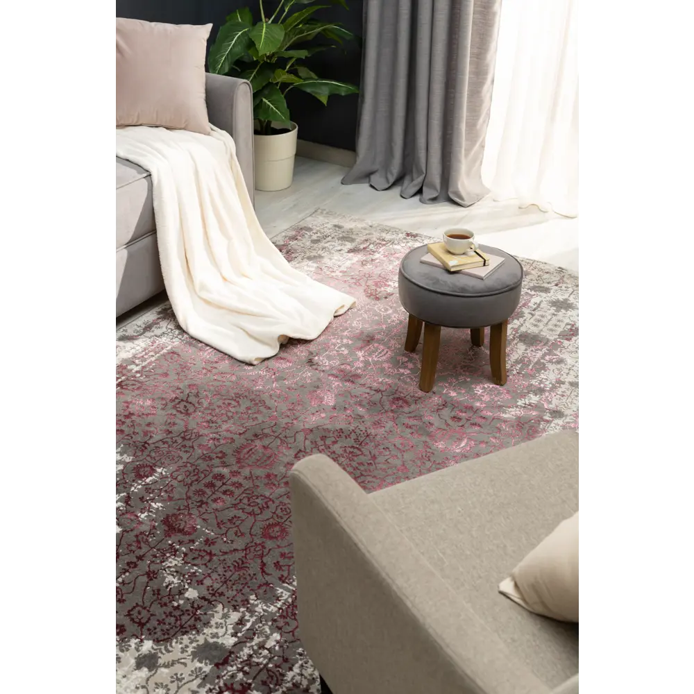 Ковер полиэстер Granada 33370 120x180 см цвет фиолетовый 82656421 STLM-2026627 Santreyd  - Вид №5