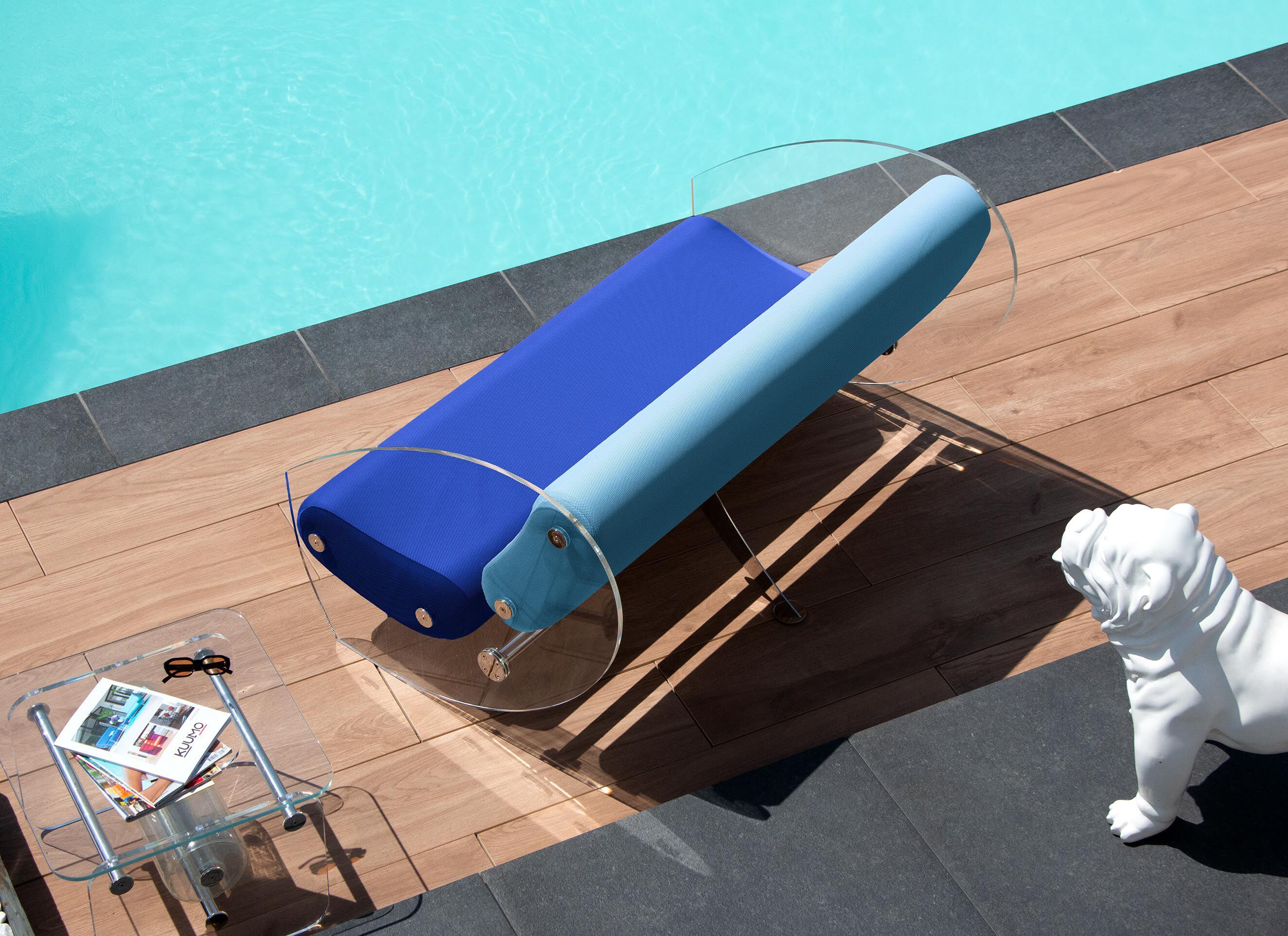 2-местный диван KUUMO SOFA MW07 BLUE AND TURQUOISE BLUE ARCH-00094225 - Вид №1