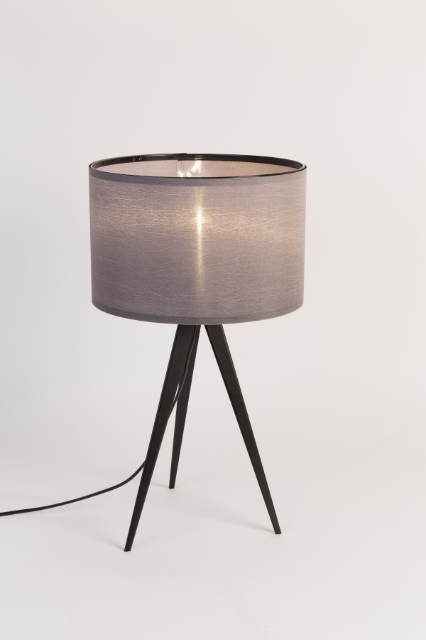 Лампа настольная Tripod, серая Zuiver 5200010 - Вид №8