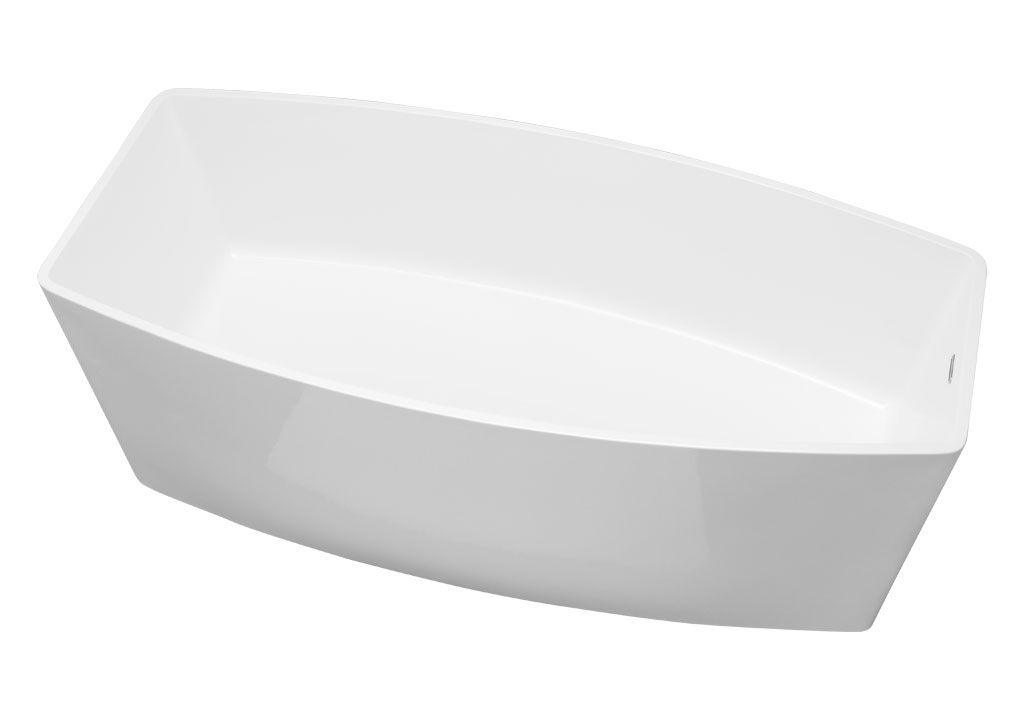 Ванна из искусственного камня Aquanet Comely TC-S04 180x80, глянцевая TCS04 - Вид №3