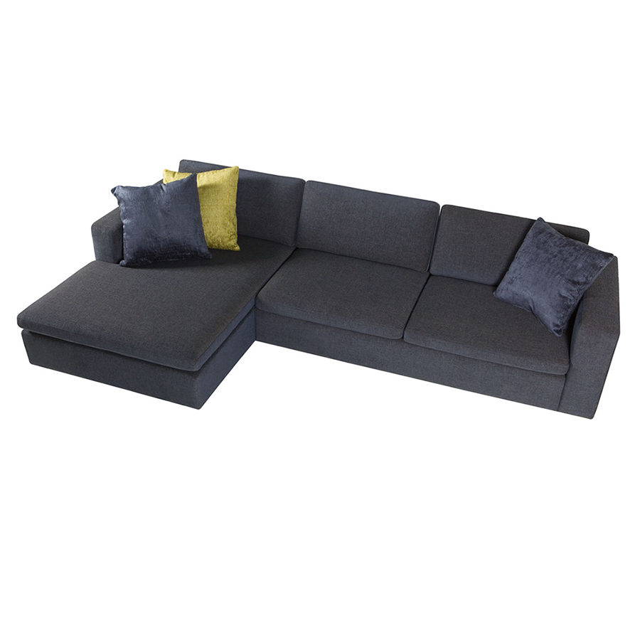 Угловой диван левый VARIO темно-синий Sits S1679 - Вид №8