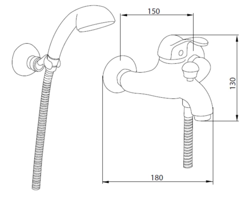 DLZ00514 Смеситель M&Z Delizia Santreyd - Вид №1