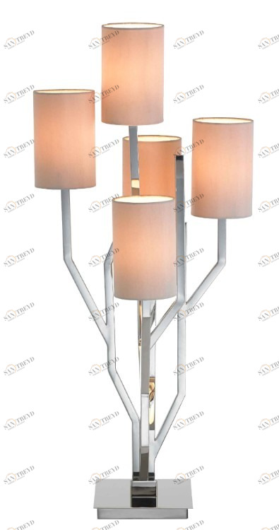 Настольная лампа Aregno от RVAstley 5738 RVASTLEY ИНТЕРЬЕРНЫЕ 062078 Бежевый;хром 