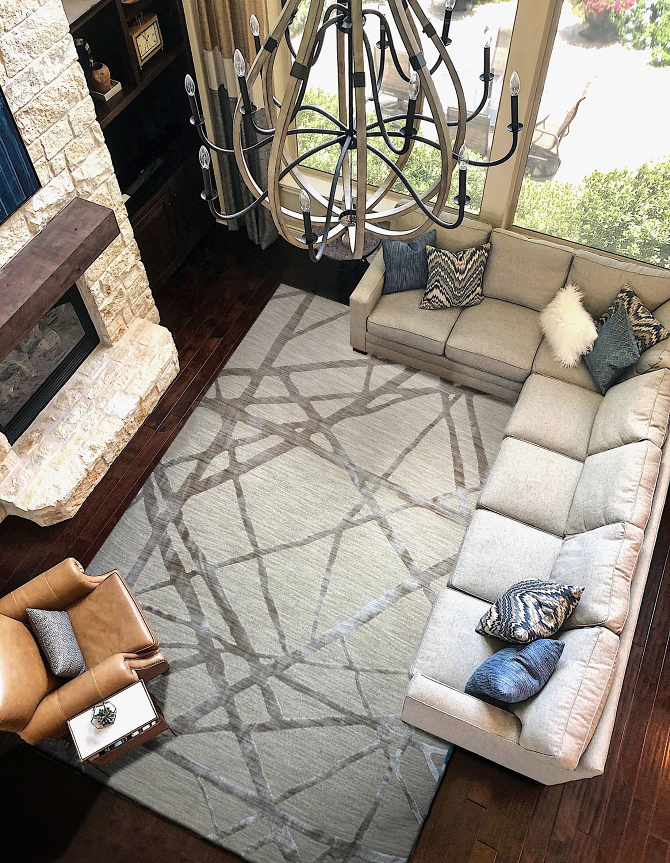 Прямоугольный ковер с рисунком Ademi Essential ARCH-00038390 - Вид №9