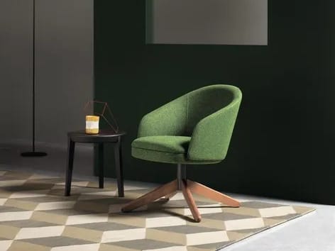 Тканевое кресло с подлокотниками Very Wood Bellevue ARCH-00065783 - Вид №4