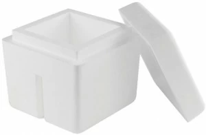 Isolconfort Поднос кубический из полистирола для образцов бетона