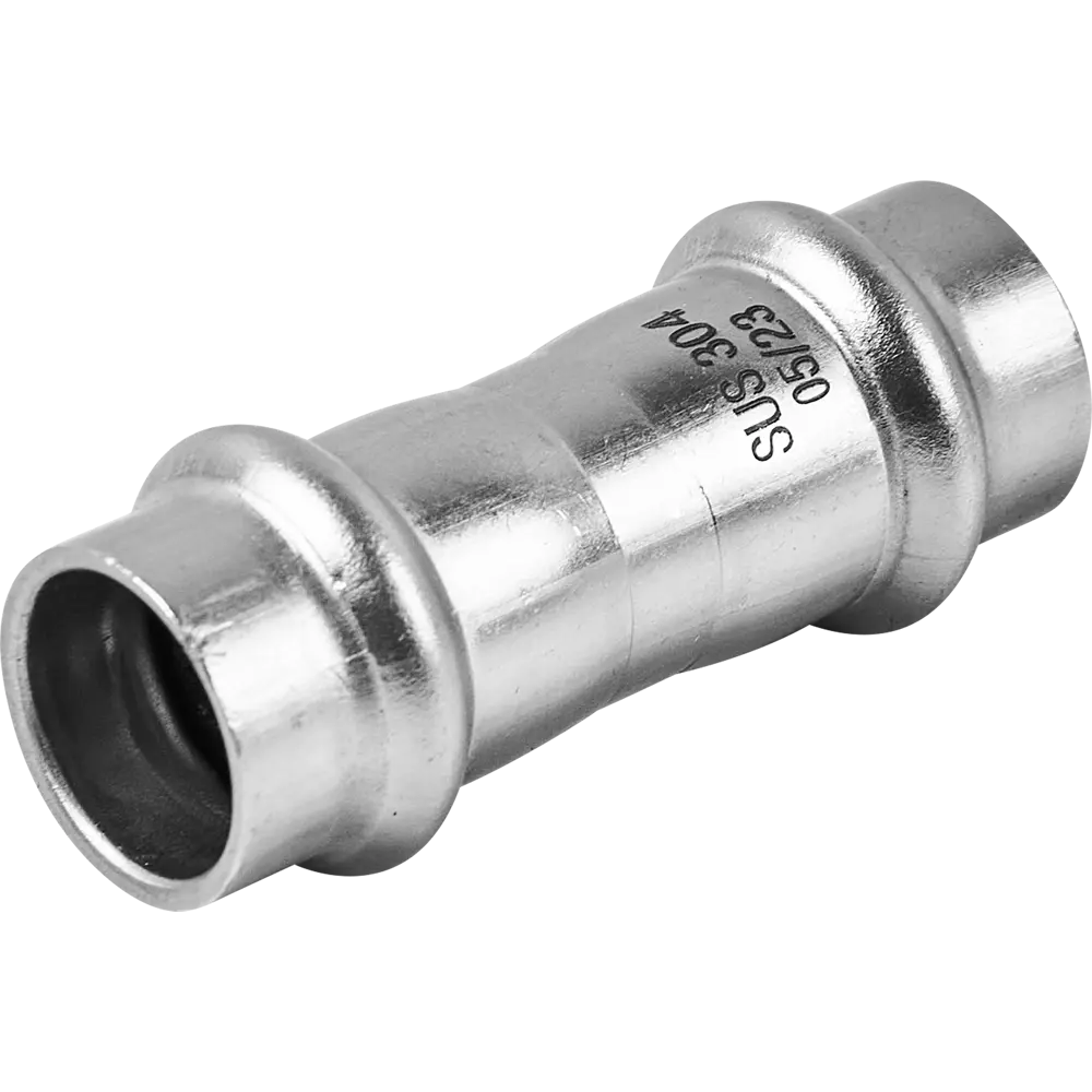 Муфта равнопроходная Rommer 15 мм ВПр нержавеющая сталь STLM-2014203