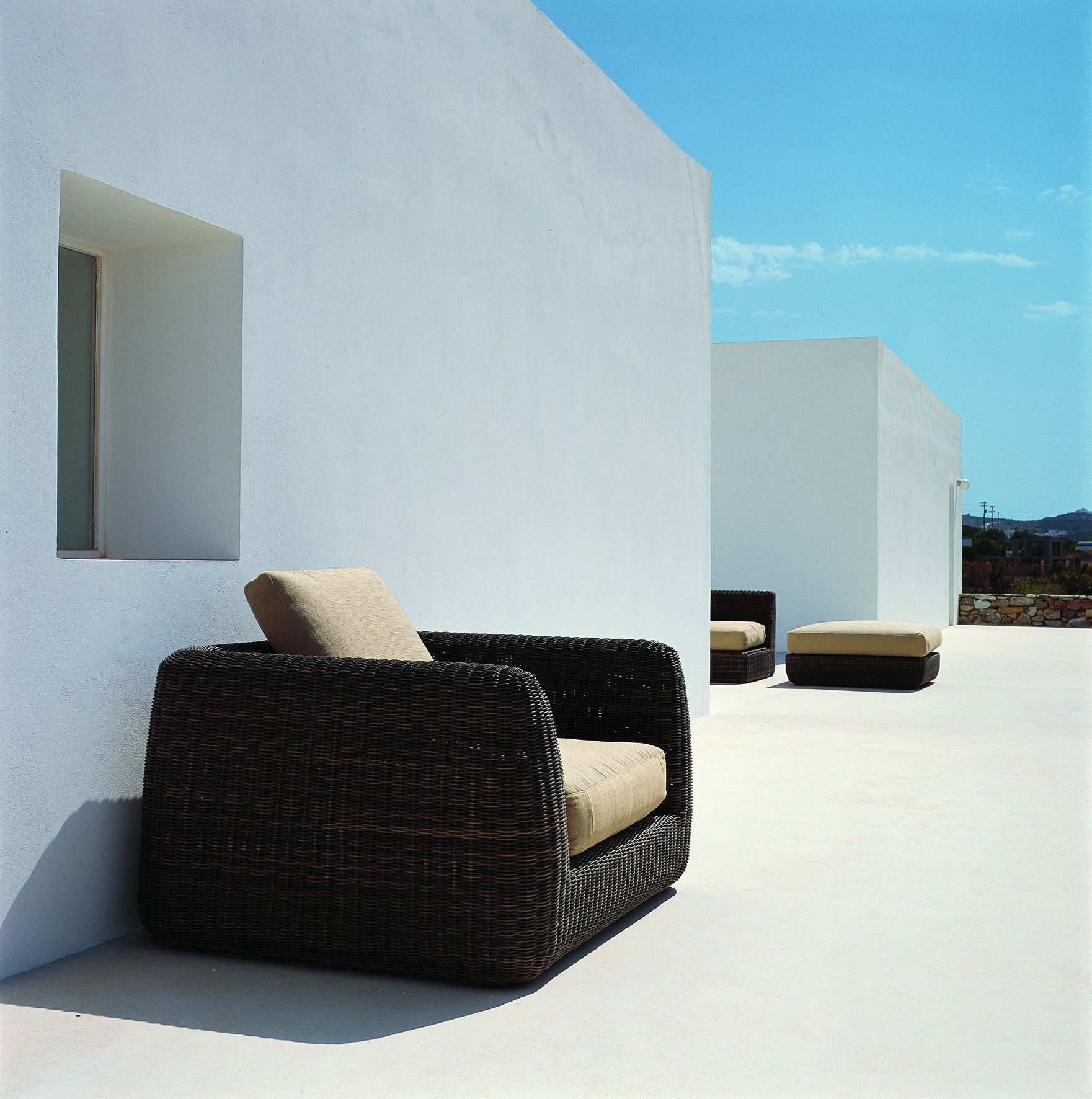 Waprolace ® садовое кресло с подлокотниками Unopiù ARCH-00027558 - Вид №2