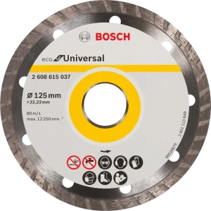 Диск алмазный универсальный Bosch Eco for Universal 2608615037 турбо 125x22.2x2.4 мм