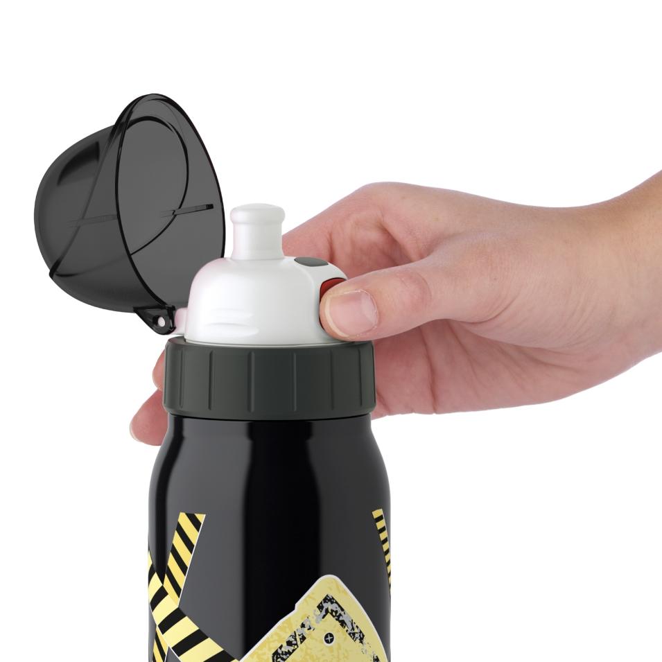 Термофляжка черная 0,5 л Iso2Go "Опасность" EMSA ДИЗАЙНЕРСКИЕ 00-3951771 Черный  - Вид №2