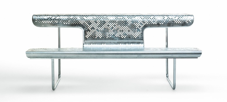 007154 Скамейка Poet BD Barcelona Design  - Вид №4