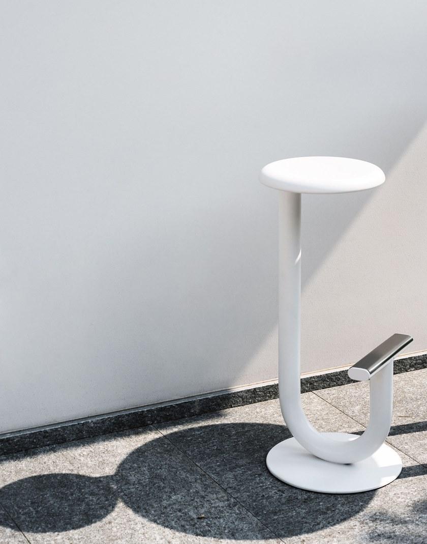 Desalto Высокий садовый табурет из листового металла Strong sun-id-1470764 - Вид №5