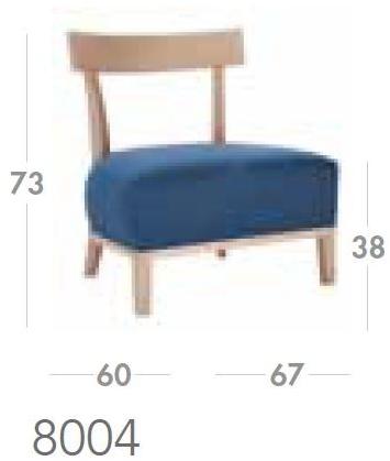 Sedex Кресло из ткани Victor 8004 - Вид №4