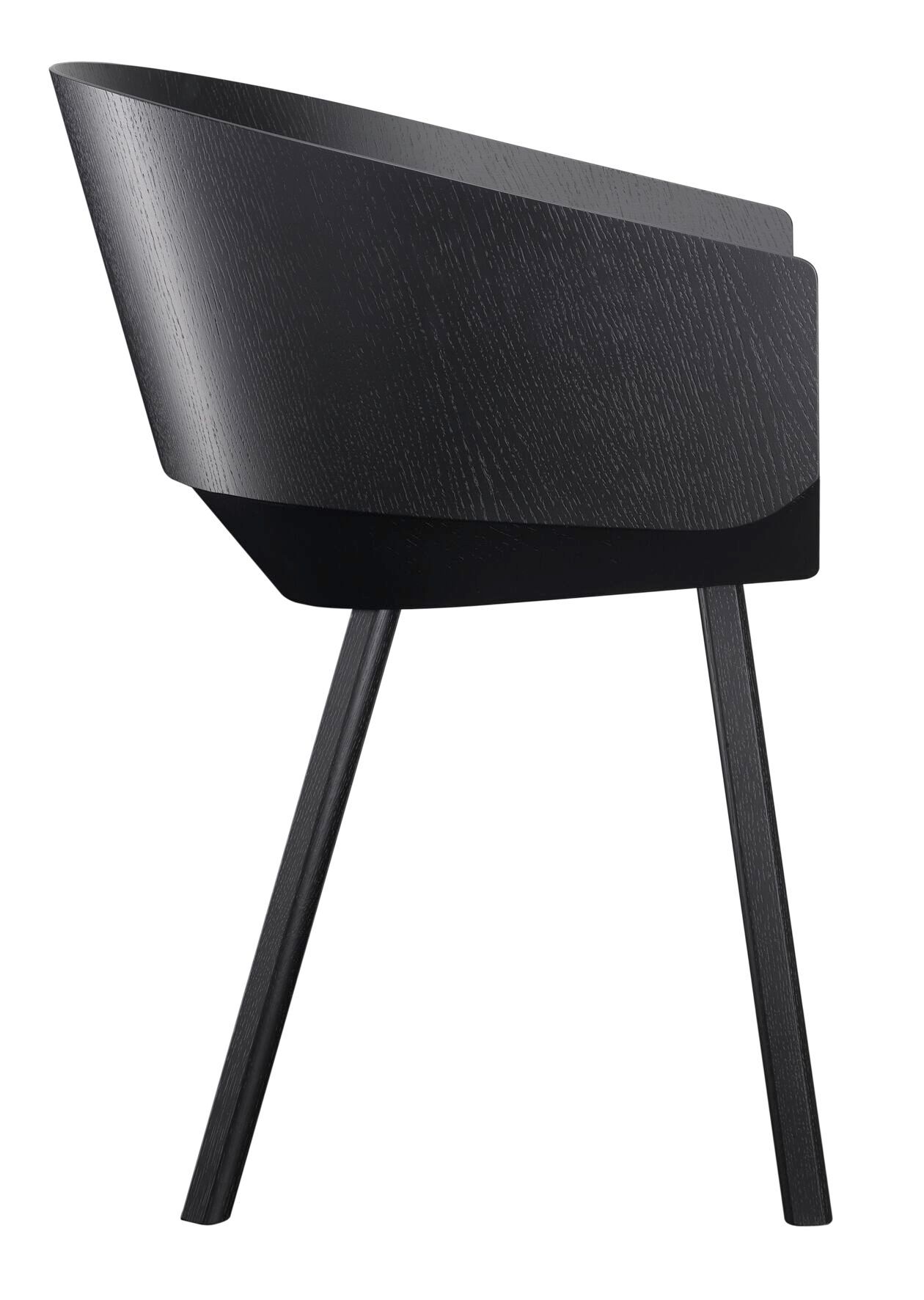 Деревянный стул с подлокотниками e15 Houdini ARCH-00099423 - Вид №13