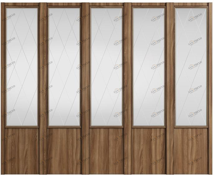 DWFI Декоративная панель из шпона дерева  00002535 