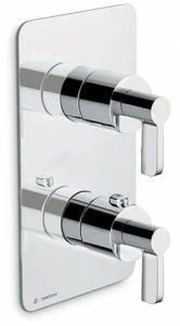 newform Смеситель для душа встраиваемый термостатический на 2 отверстия Blink chic 69838e - 69848e