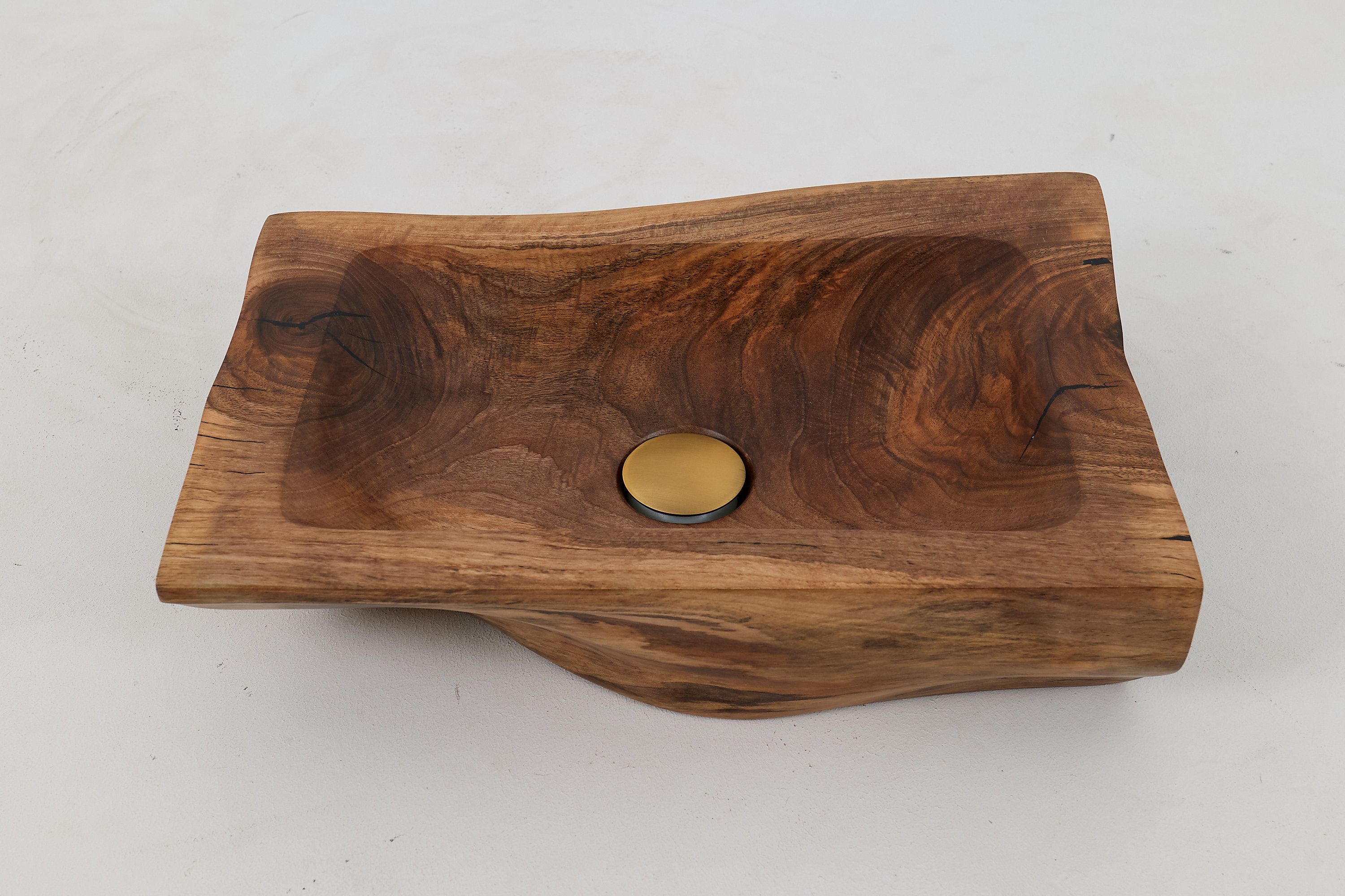 Твердая деревянная раковина / умывальник Logniture Banik ARCH-00028830 - Вид №10