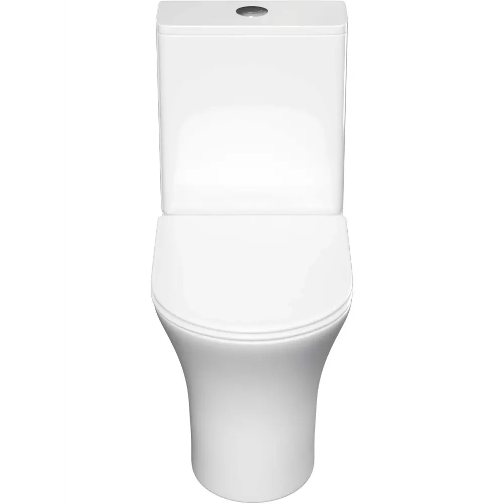 Унитаз-компакт Aquatek Optima безободковый двойной смыв цвет STLM-2152349 - Вид №1