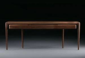 Artisan Прямоугольная консоль из массива дерева с ящиками Latus Colaxxyy