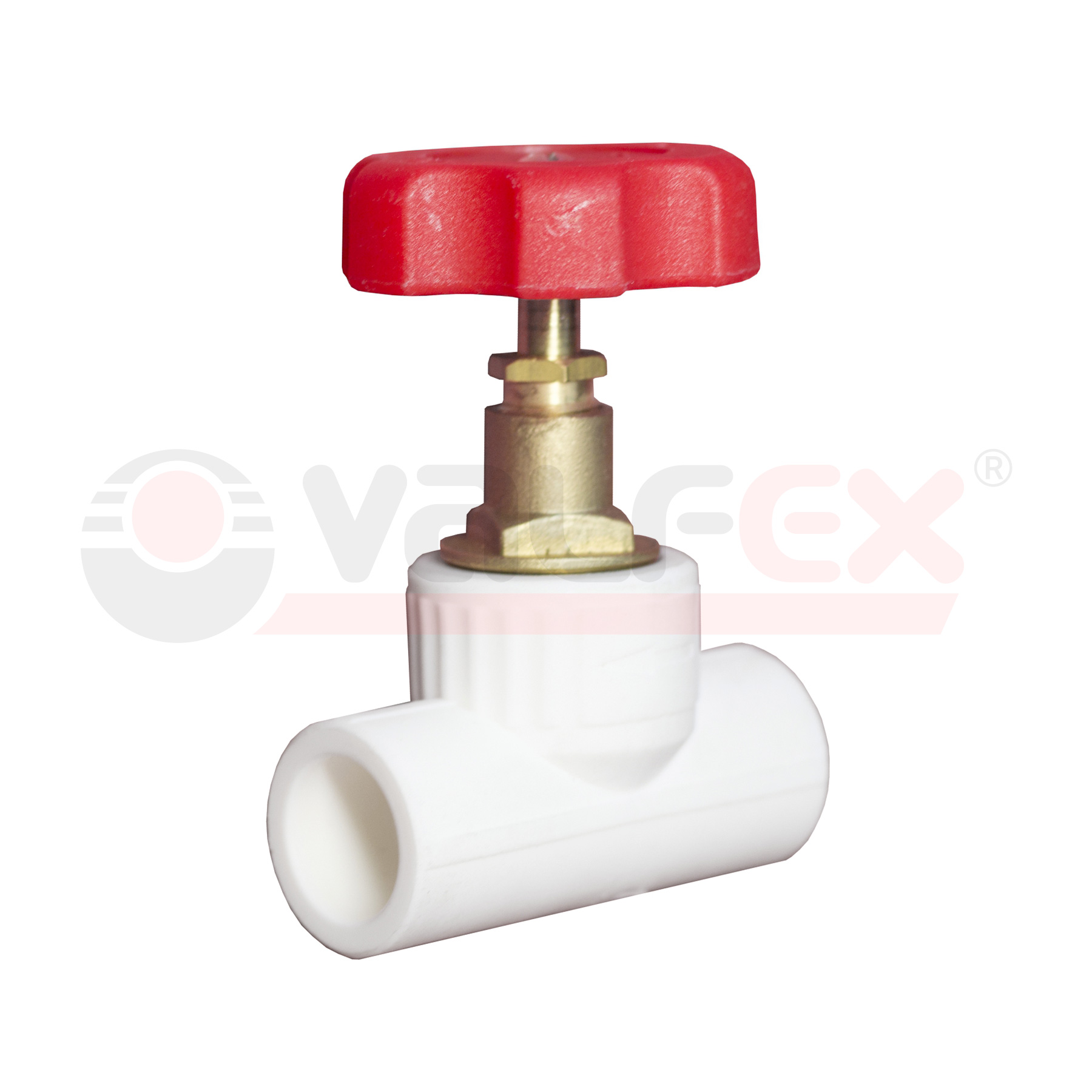 10146032Г Valfex Вентиль проходной полипропиленовый 90° 