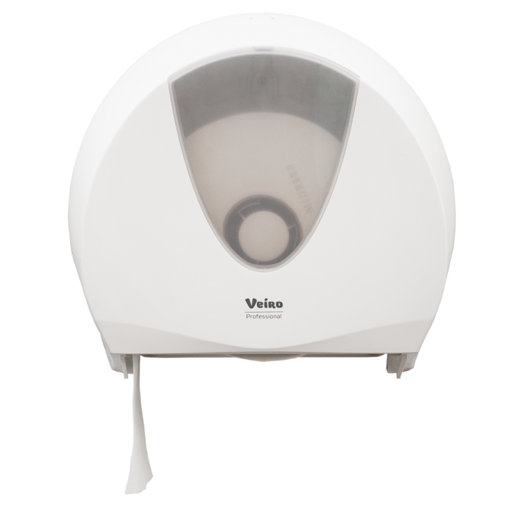 JUMBO Veiro Диспенсер для туалетной бумаги Пластик ABS Veiro Professional JUMBO Белый белый  - Вид №2