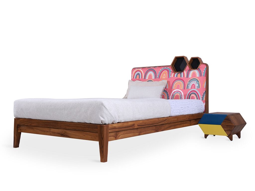 Кровать размера "queen-size" из тикового дерева Alankaram XIRA ARCH-00141671 - Вид №2