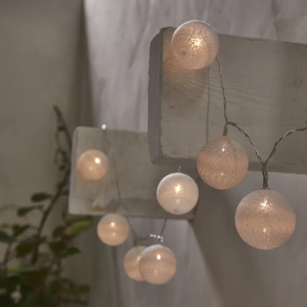 INSPIRE Hina: Солнечная гирлянда с LED-шариками для интерьера и экстерьера 89108353 STLM-0078516
