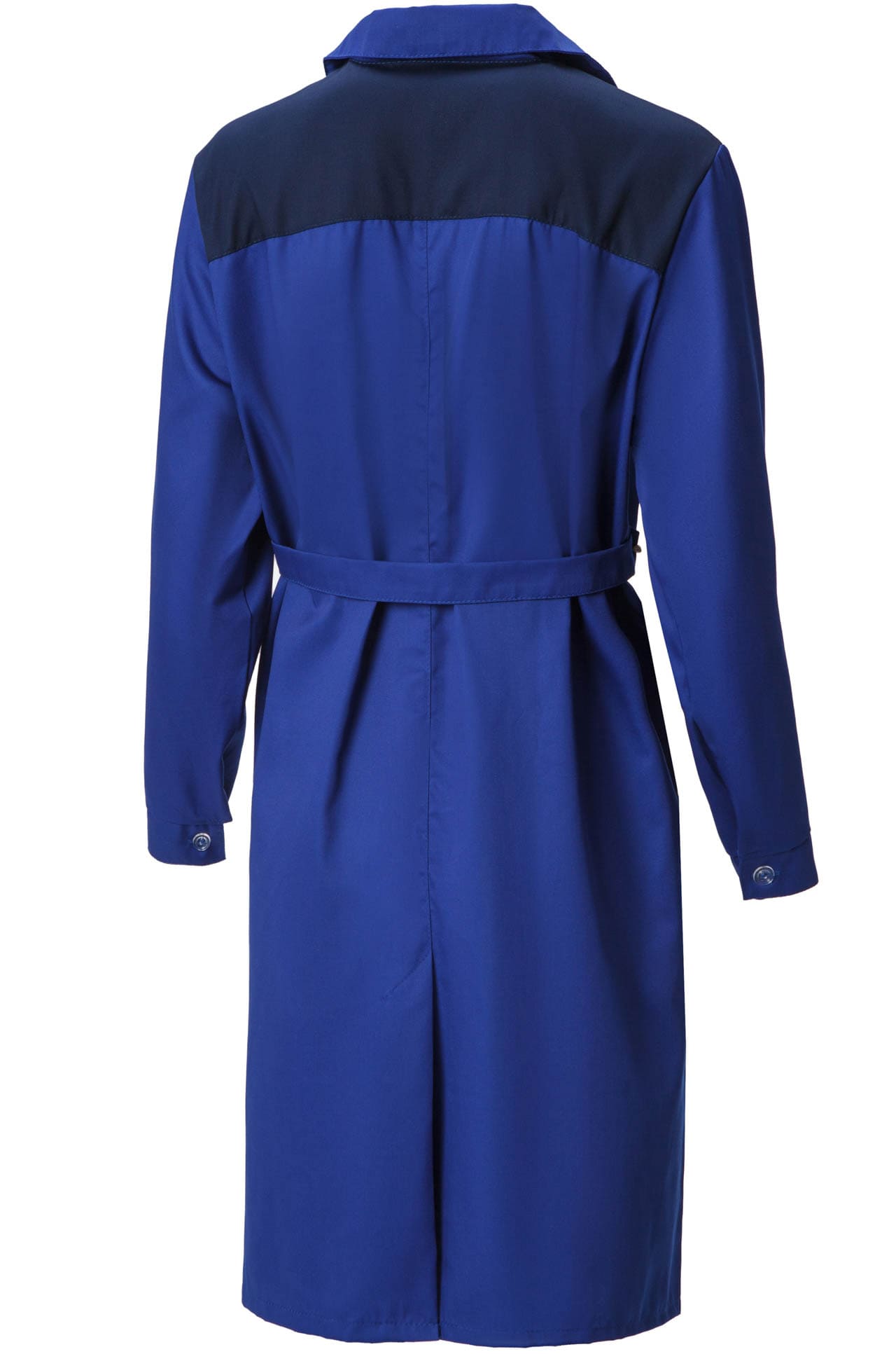 65725 Халат "Мастерица" женский василек с темно-синим  Одежда для обслуживающего персонала  размер 60-62/158-164 Спецодежда  - Вид №1