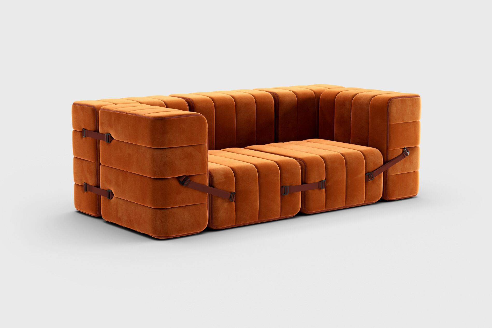 2-местный модульный тканевый диван AMBIVALENZ Curt ARCH-00014104 - Вид №6