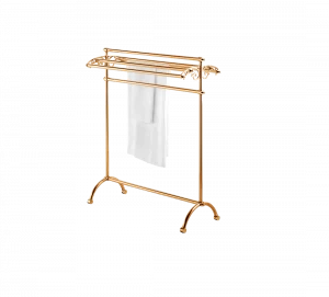 Gentry Home Trevor Вешалка для полотенец отдельно стоящая Unique Темное золото GH103142
