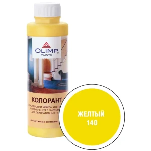 Колорант Husky Olimp акриловый 500 мл цвет №140 желтый