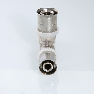 VTm.231.N.321632 Пресс-фитинг – тройник Valtec 32 х 16 х 32 мм  - Вид №2