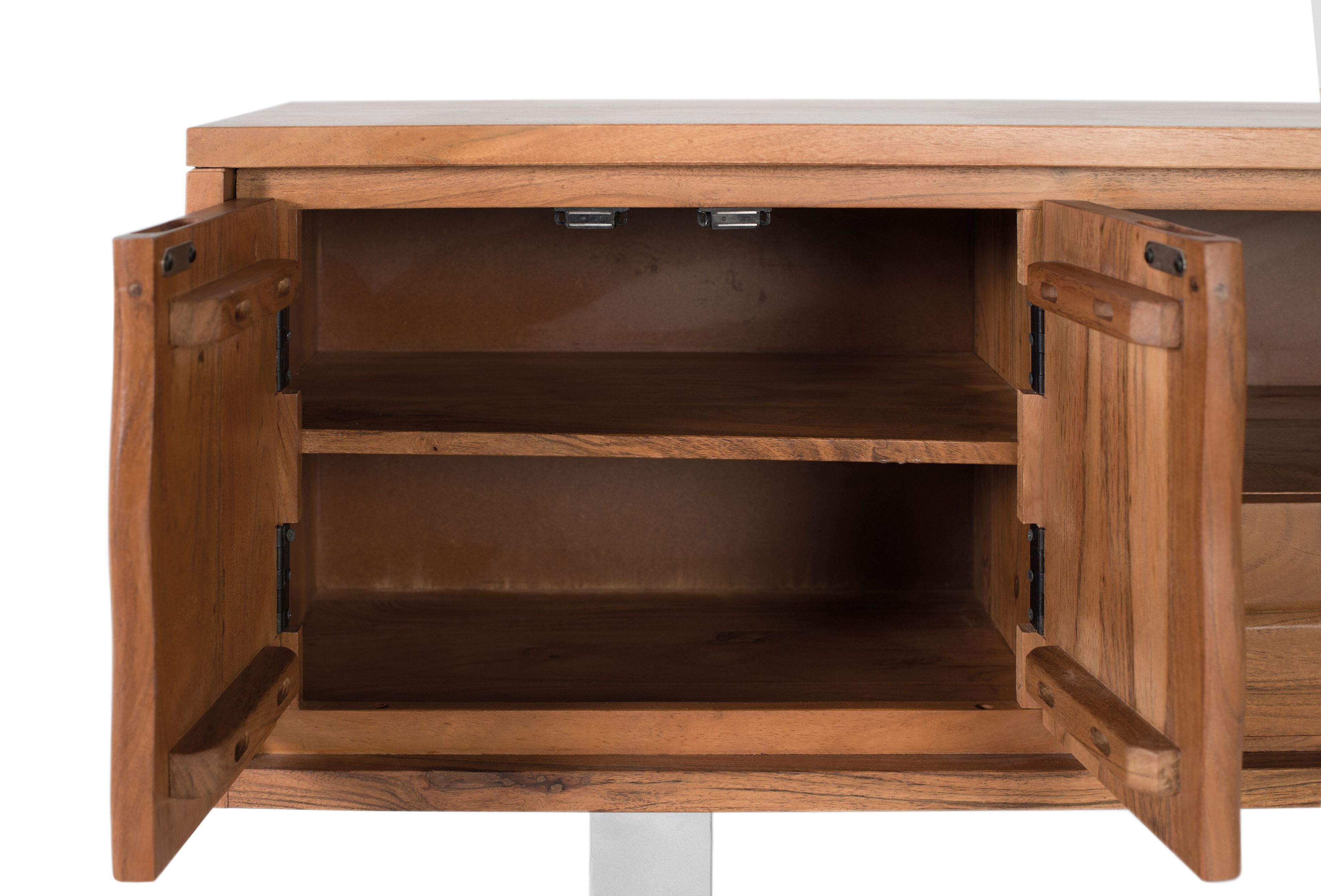 ТВ-шкаф из акации с распашными дверцами Giner y Colomer Contemporary ARCH-00053499