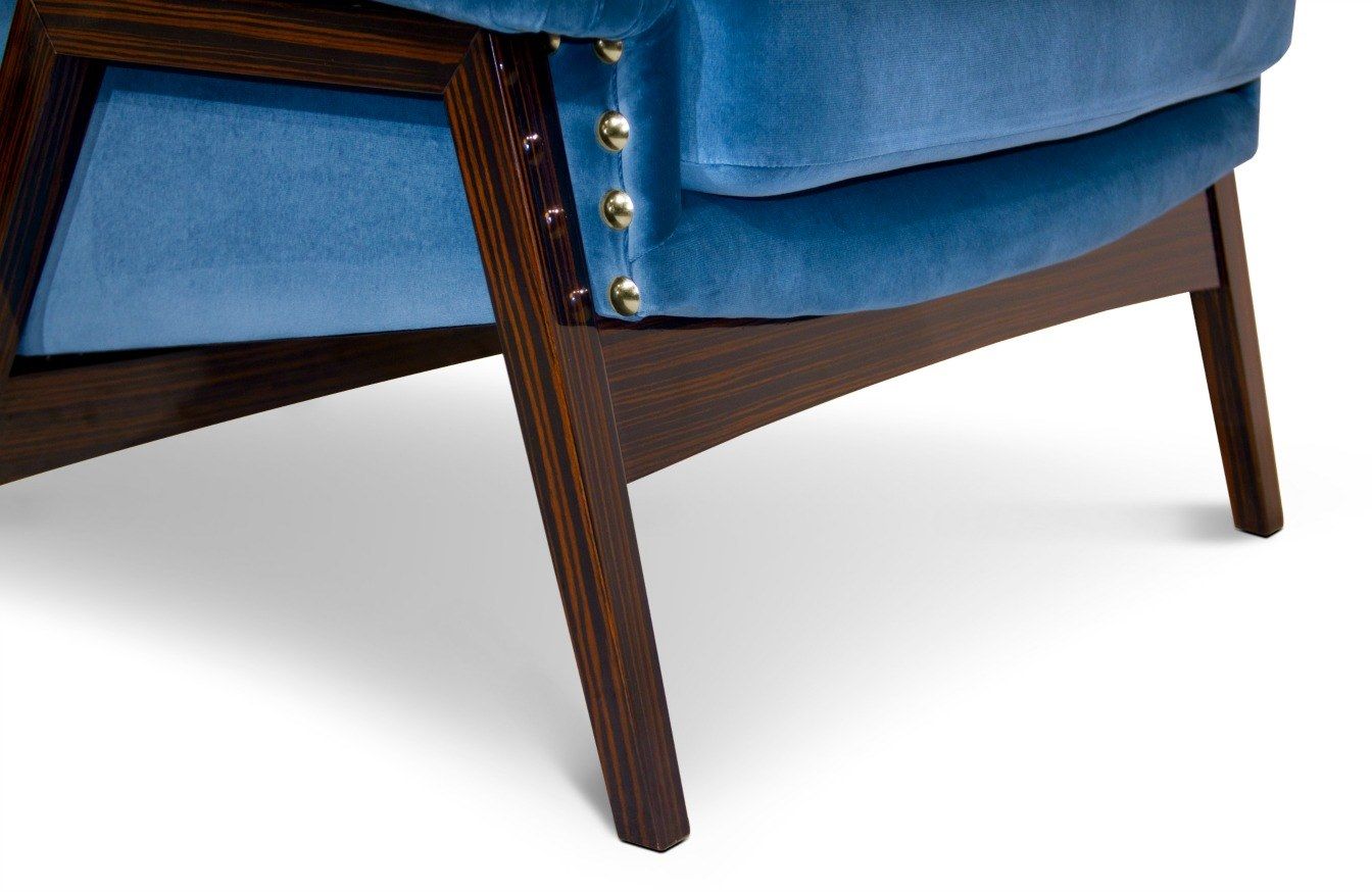 Бархатное кресло Brabbu Inca ARCH-00003663 - Вид №2