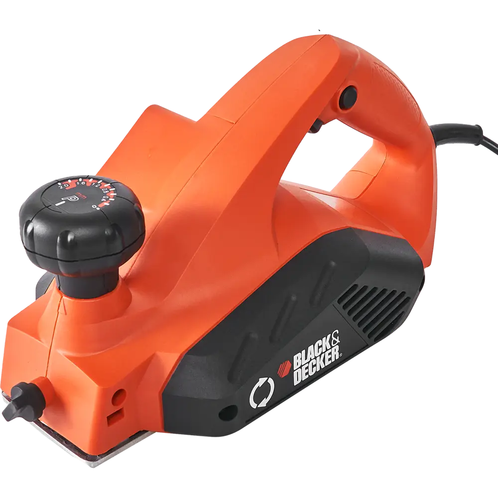 Рубанок электрический Black&Decker KW712-XK, 82мм, 650Вт BLACK + DECKER STLM-2142691