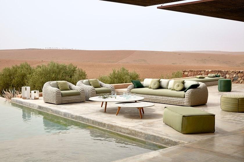 MANUTTI 3-х местный веревочный садовый диван Kobo Fs-2s94 - Вид №6