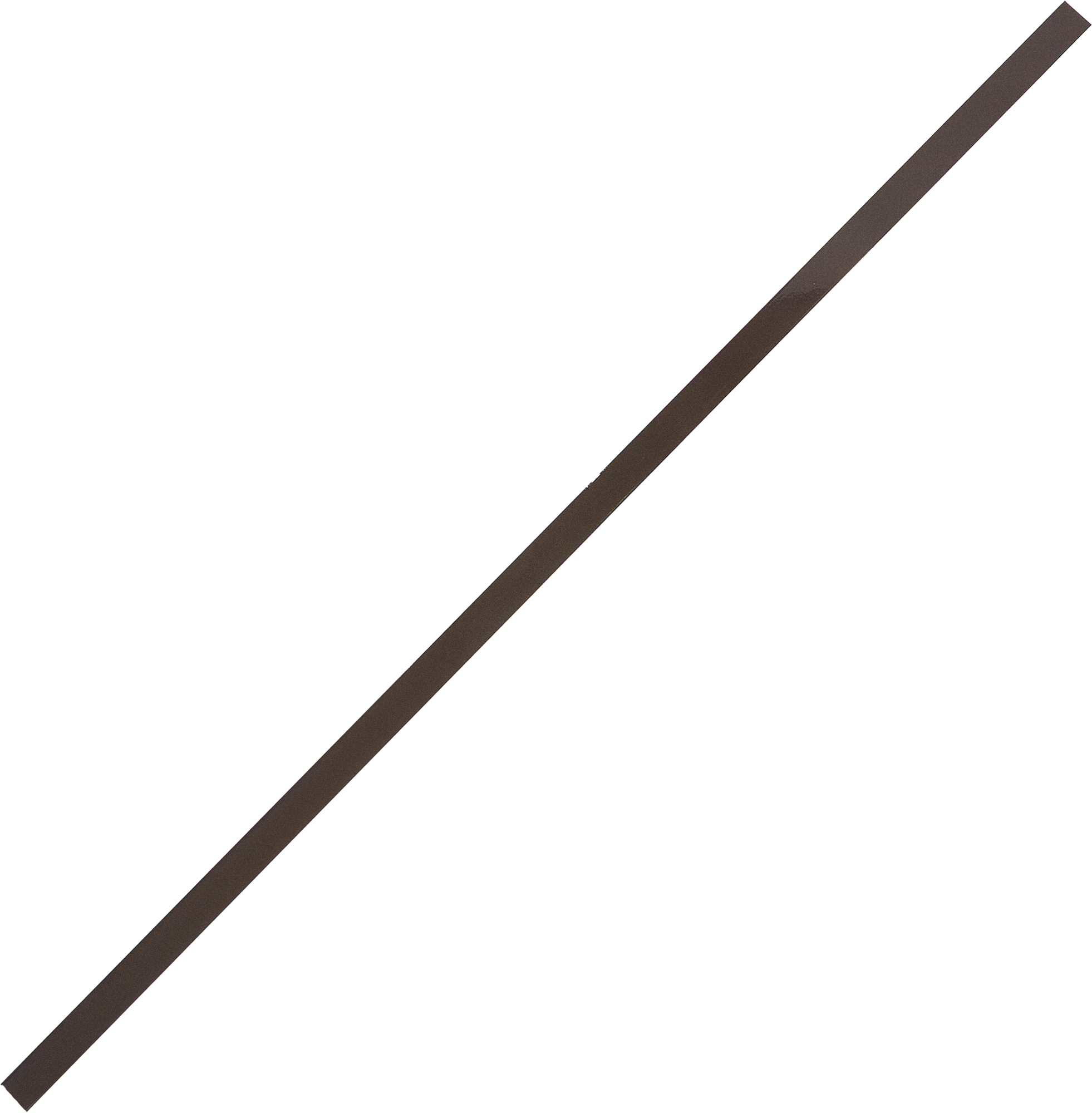 87905522 Профиль поперечный для москитной сетки ПВХ 2.5x90 см коричневый STLM-0076165 Santreyd 