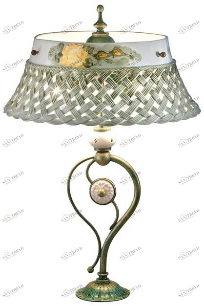 FERROLUCE Керамическая настольная лампа Verona Cl45