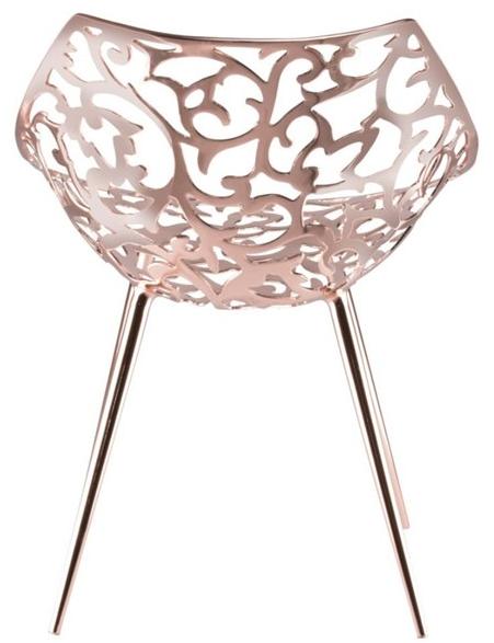 Driade Стул из нержавеющей стали с медной отделкой sun-id-1428076 - Вид №3