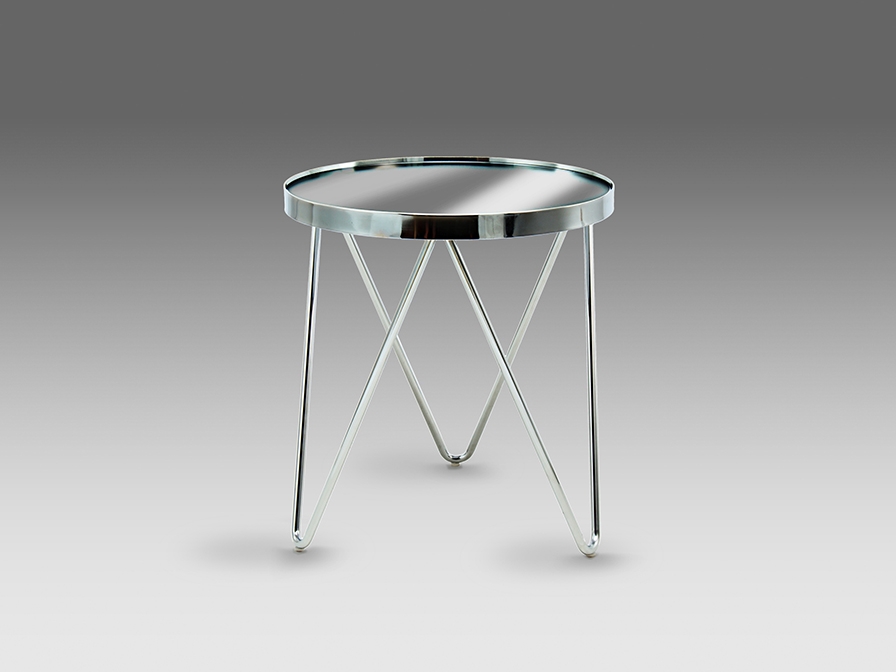 098670 Столик придиванный Ø40 сталь Schuller Terna 