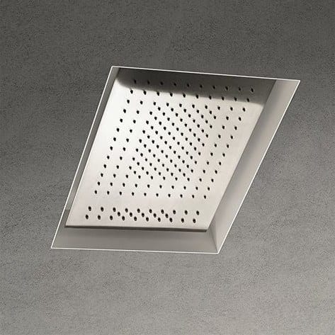 Нержавеющая сталь прямоугольная встраиваемая душевая головка с 2 струями Fantini Rubinetti Acquafit ARCH-00046121 - Вид №9